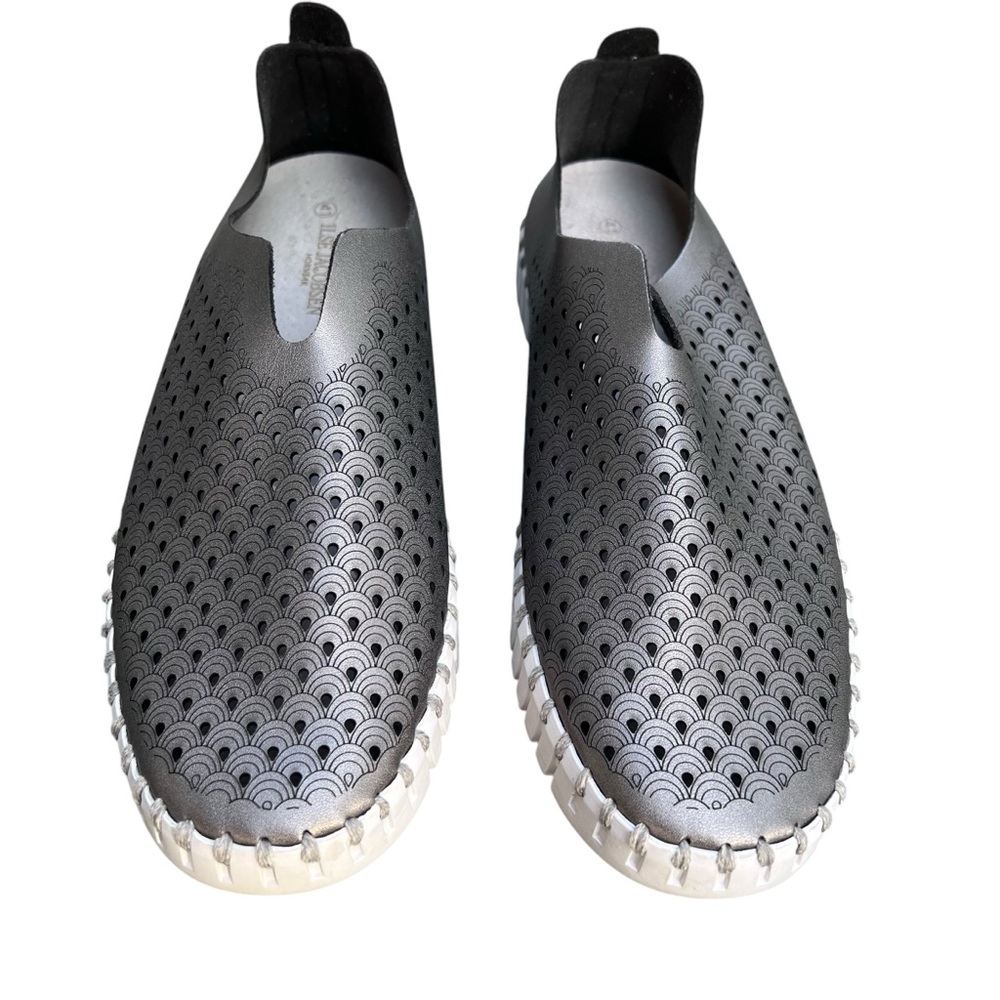 Ilse Jacobsen Tulip Slip-On Sneaker in Gunmetal EU Size 41 - Picture 2 of 14